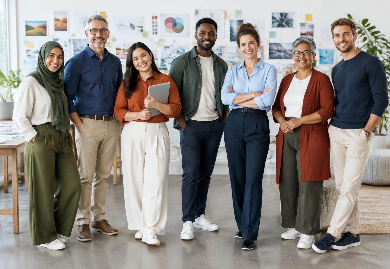 Diverse professionals ready to share their expertise